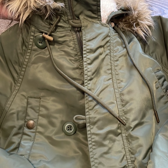 Green parka XS/S - Picture 9 of 9